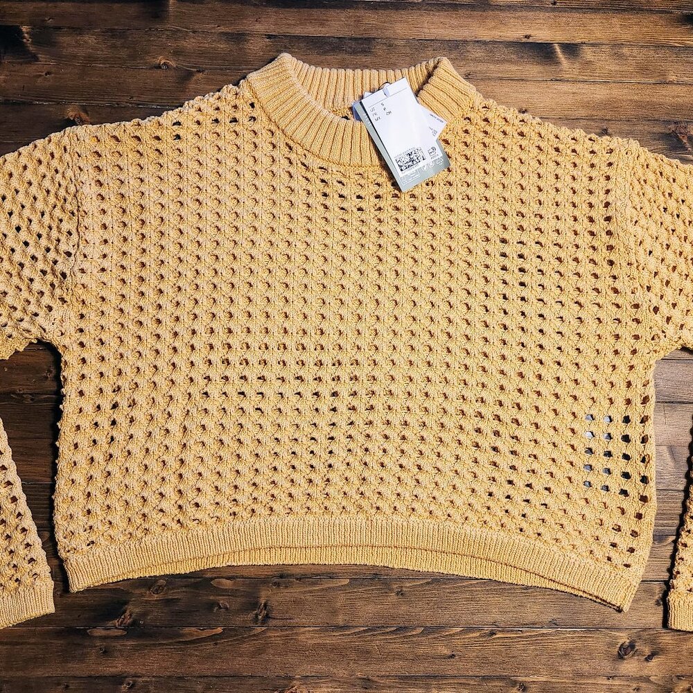 Brand New H&M Yellow Sweater